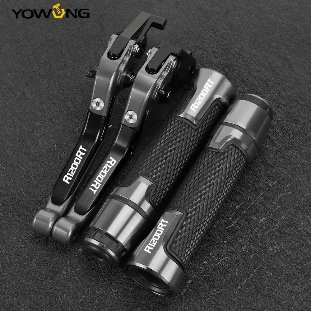 FOR BMW R1200RT R1200SE 2014-2023 2022 Motorcycle Accessories Aluminum Folding Brake Clutch Levers Handlebar Handle Grips Ends