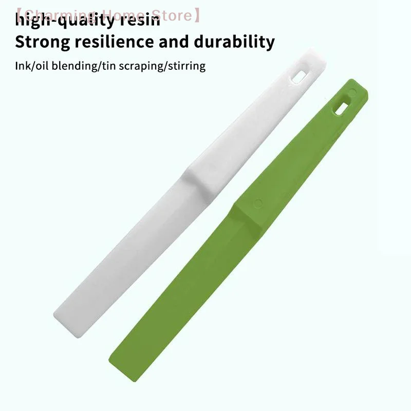【M】6 Inch Silk Screen Printing Inks Scraper Spatulas Plastic SMT Squeegee Board For Screen Printing Scrapers Tools
