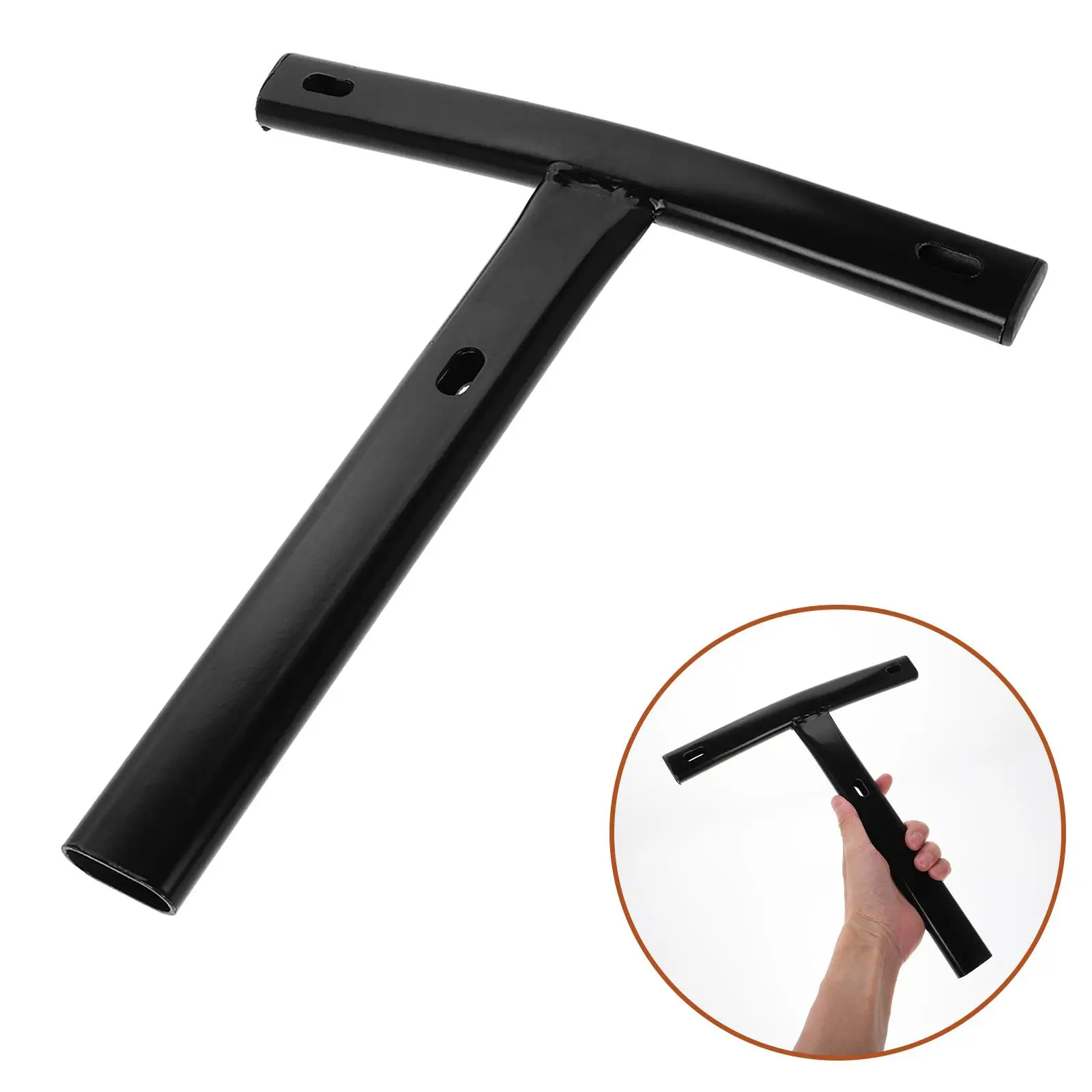 s Steel Chair Back Support Rod Thickened Triangular Bracket TShaped Frame Reclining Office Swivel Salon Barber Tattoo Furniture