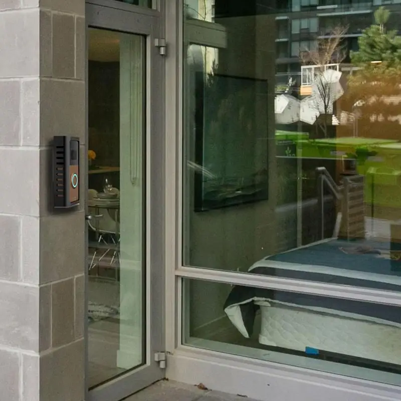 Doorbell Door Mount Doorbell Accessories Drill-Free Anti-Theft 360-Degree Full Coverage Siding Doorbell Holder For Most Home