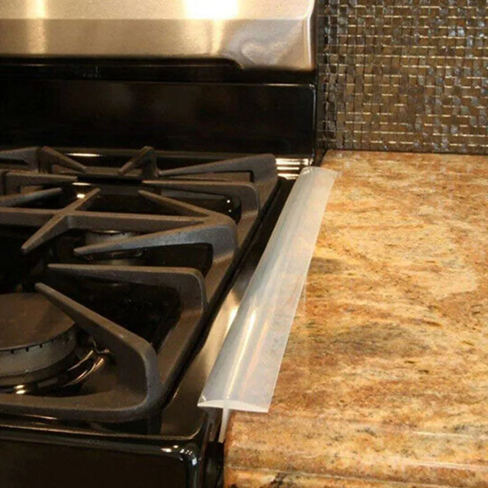 Two-Piece Flexible Silicone Stove Gap Covers