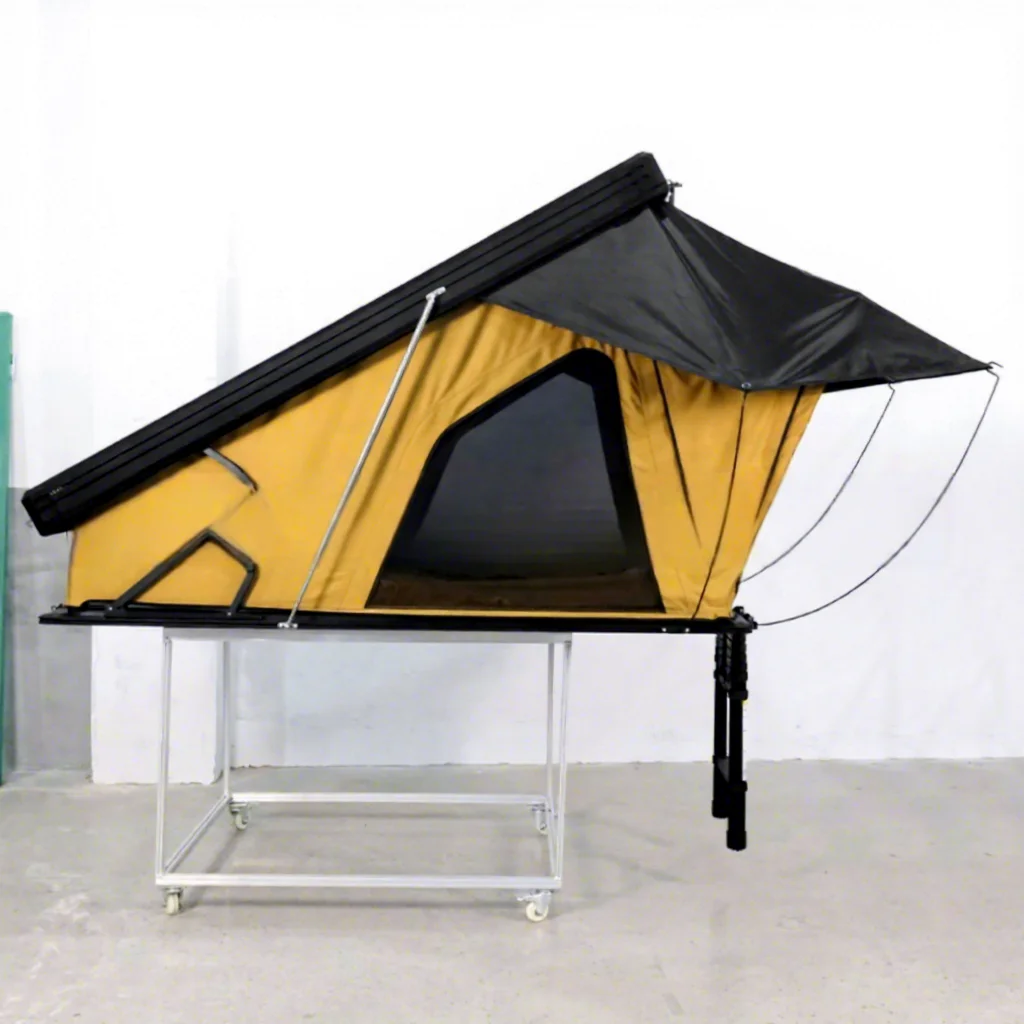Factory Wholesale Aluminum Alloy Triangular Raised Roof Tent Outdoor Camping Car Tent  3000mm Waterproof Double Layer