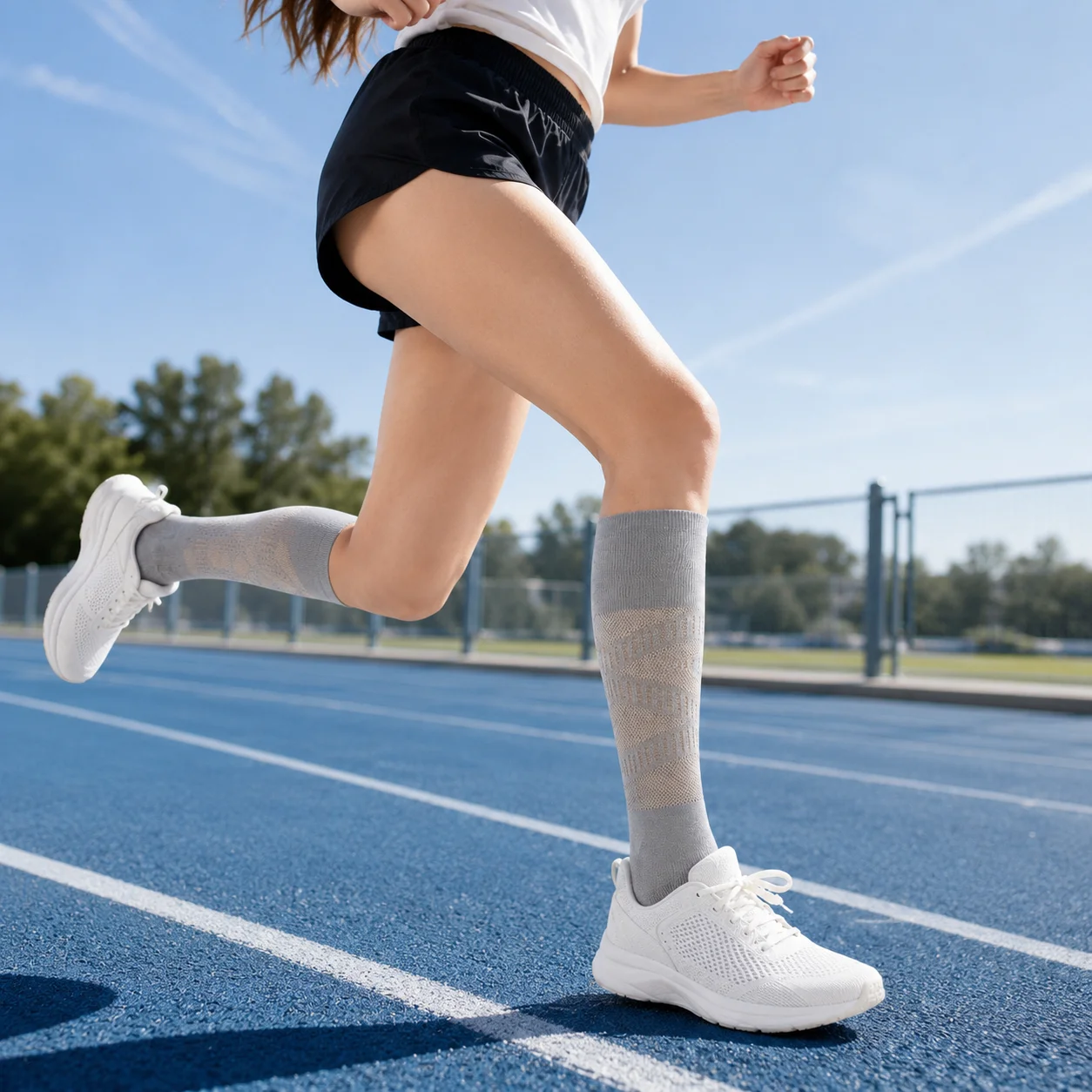 5 pares de meias femininas de - Ankle Support Badminton avaliação e preço