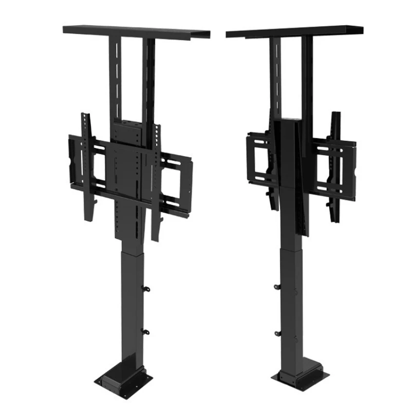 Lifting hidden TV bracket TV cabinet Lifting TV Electric lifting bracket with top bracket Display