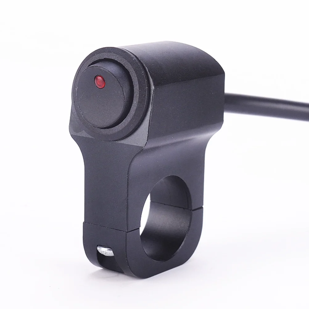 

25Mm Motorcycle Handlebar Switch Cnc Aluminum Rocker 10A 120W Waterproof Turn Signal Light Control For Motorcycle Accessory