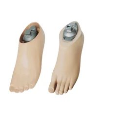 Single-Hole Moving Ankle Foot Solid Ankle Foot Thigh Prosthesis Calf Prosthesis Polyurethane Foot Plate Prosthesis Customization