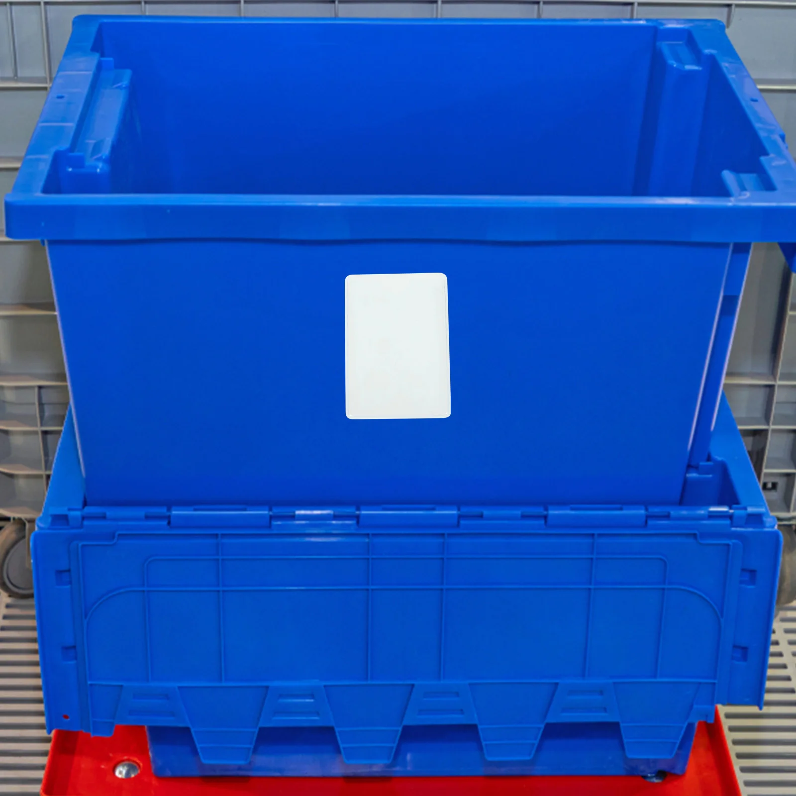 10 قطعة حاملي بطاقات التسمية اللاصقة شفافة ذاتية اللصق حافظة بطاقات لمستلزمات المستودعات صندوق توصيل حماة التسمية #4