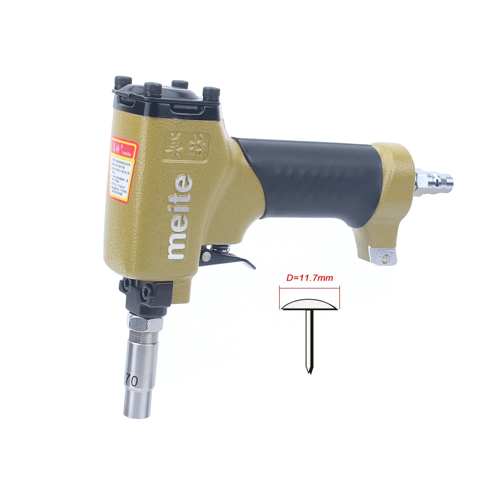 

Meite 1170 Pneumatic Pins Gun Air Tack Stapler 11mm Tacker For Making Sofa And Furniture