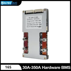 Heltecbms bms 16s 48v lifepo4/Lipo bms 16s 60v 30a 50a 80a 120a 160a 200a 250a 300a 350a bms system balance for inverter bms
