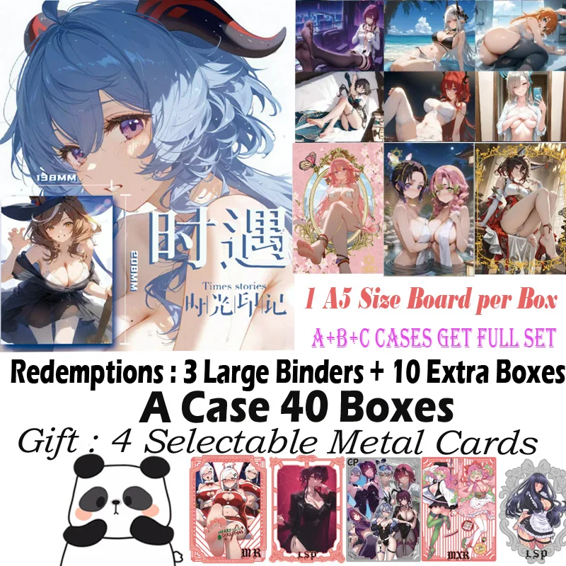 

Newest Goddess A5 Size Board "Time Meeting" Toys Waifu Collection Card Hobby Game Card Rare LSP SSP Toy Gifts