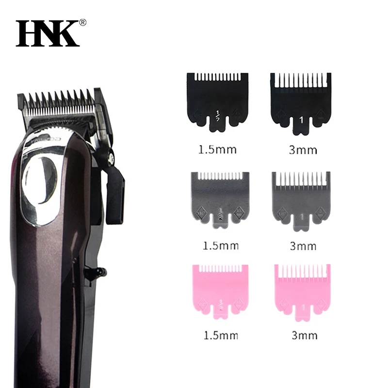 2PC Electric Push Shear Accessories Limit Comb Hair Salon Oil Head Caliper Hair Clipper Positioning Comb Hair Styling Limit Comb