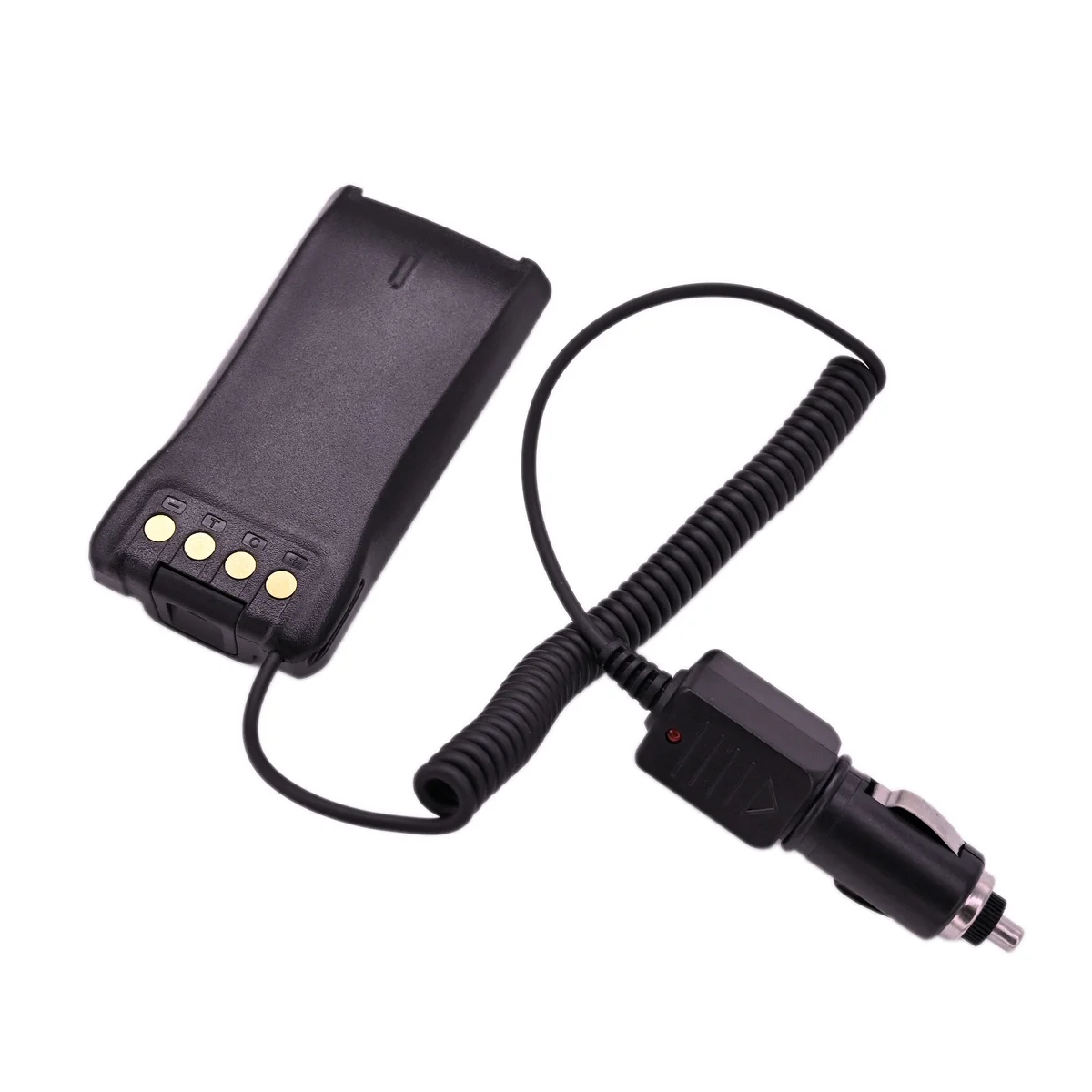 SAB04 Battery Eliminator DC 12V for HYT PD780 PD780G PD700 PD705 PD785 Ham Radio Car Charger Cigarette Lighter Adapter Accessory