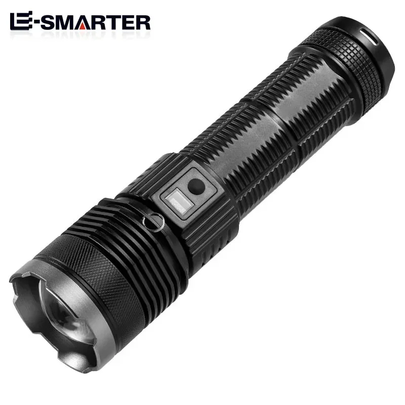 High Power Upgrade Laser LED Flashlight USB Charging Zoom Aluminum Alloy Leadership Torch Best Camping Outdoor