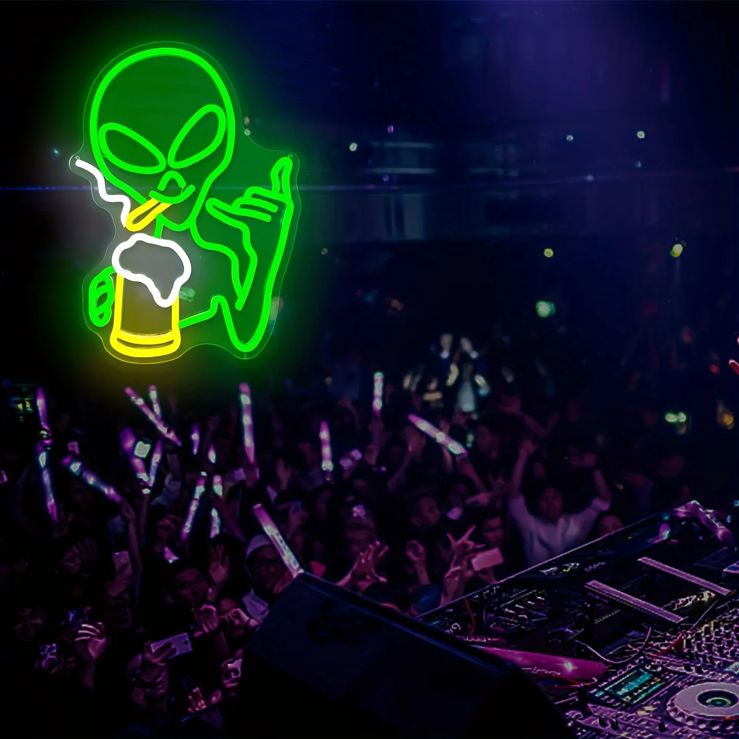 Customizable LED Neon Signs Customized Text Suitable For Wall Aisle Bedroom Dining Room Decorative Light USB Plug Shatterproof