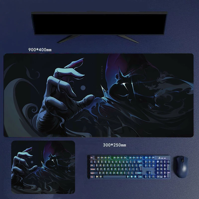 Jiansu 30/60/70/80CM Omen Valorant Mouse Pads Locking Edge Mice Keyboards Thickened Skiproof Computer Peripherals Collectibles