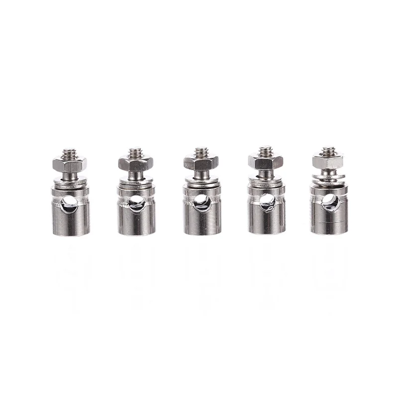 Bouchon de liaison de tige de poussée de bateau d'avion RC, connecteurs Servo, diamètre réglable 3.1mm/2.1mm/1.8mm/1.3mm, hélicoptère bateau Rc 10 pièces