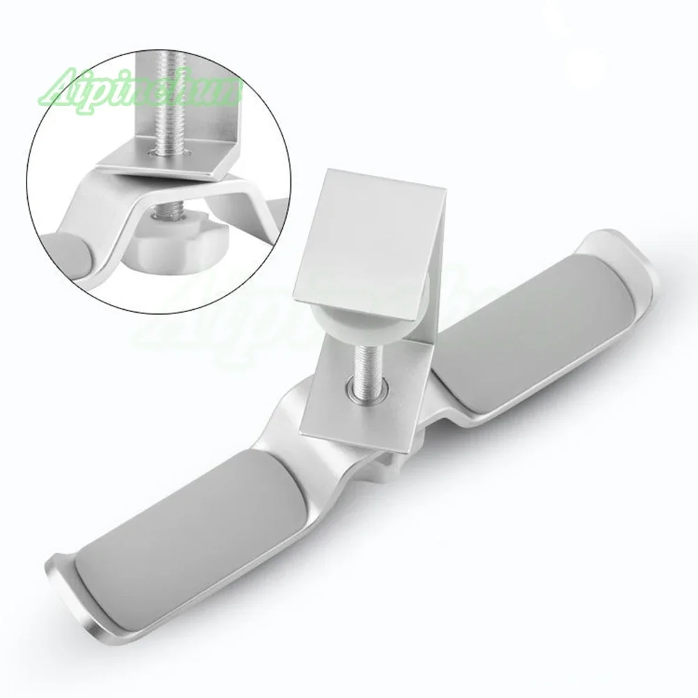 Aluminium Legierung Kopfhörer Halter Headset Halterung Aufhänger Metall Wand Clamp Haken Drehbare Doppel Kopfhörer Stehen Desktop Montieren