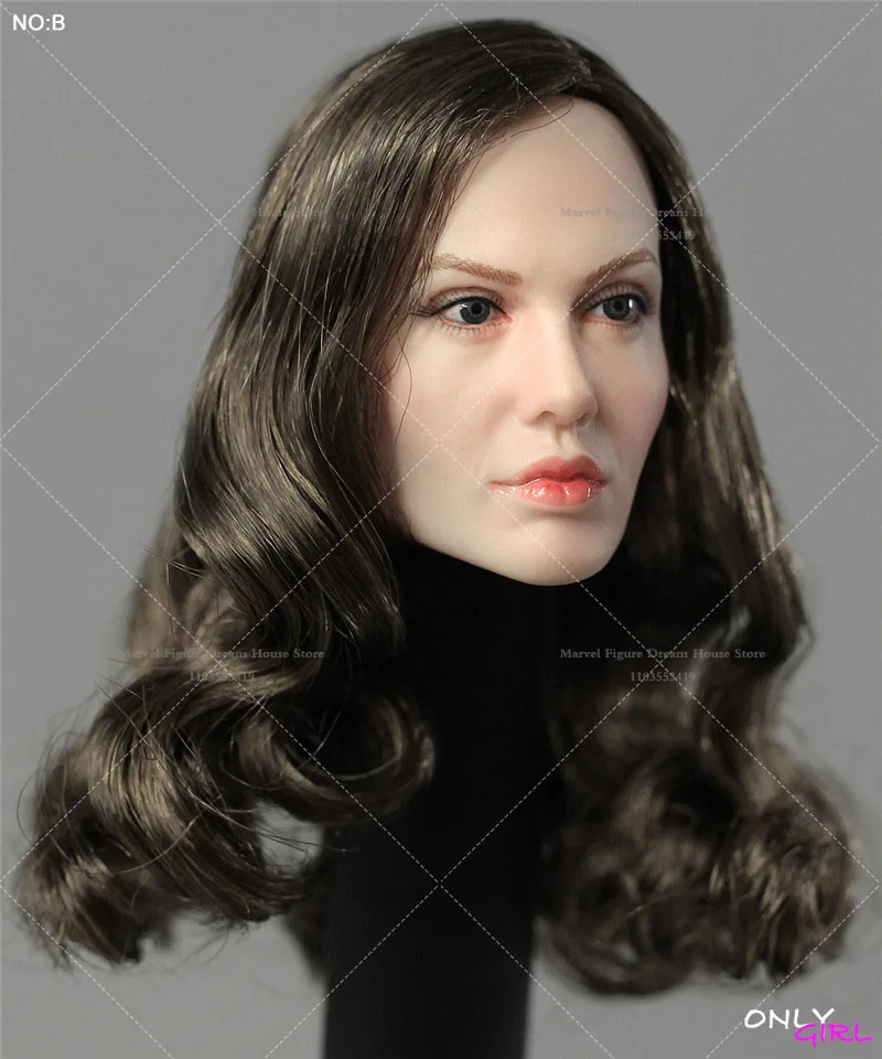 TYLKO KOBIETA 001 A/B/C Skala 1/6 Rzeźba Głowy Sławna Kobieta-Gwiazda Dla 12-calowych Lalek Figurki Akcji Kolekcje Żołnierzy Zabawki Dostępne Od Ręki