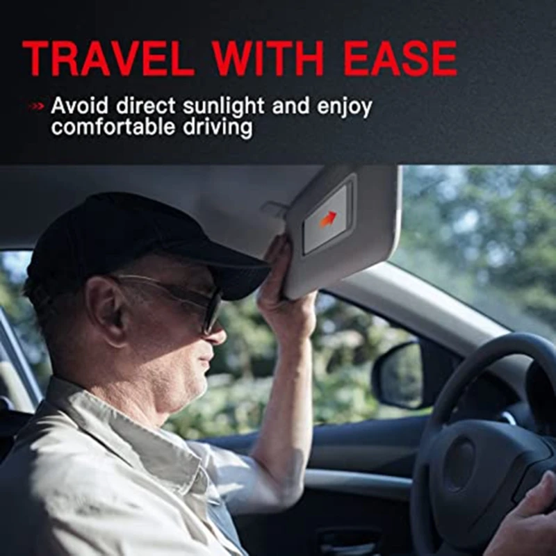 Car  Visor Panel Sunvisor with Makeup Mirror