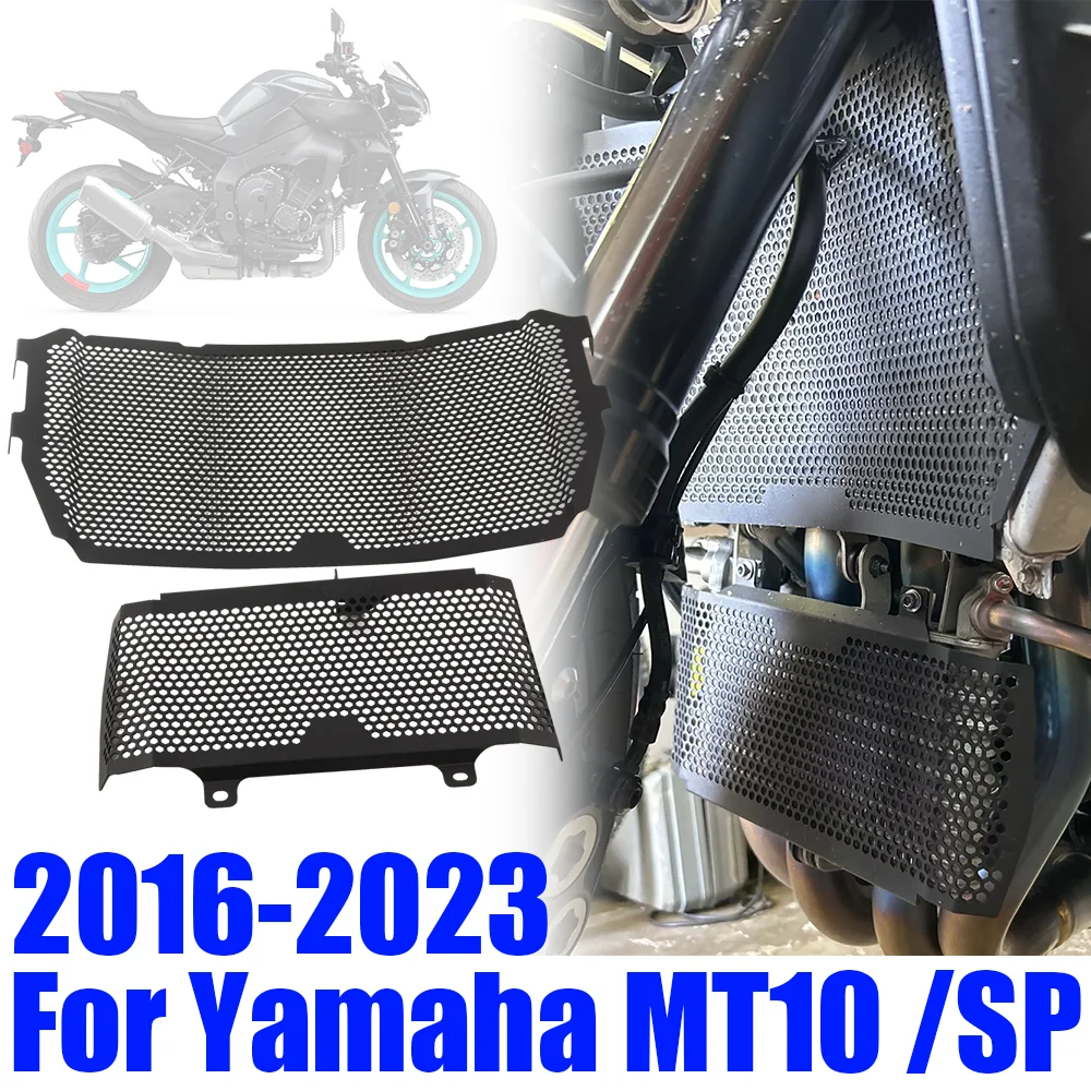 

Motorcycle Radiator Guard Grille Cover Protection Oil Radiator Protector For Yamaha MT10 SP MT-10 FZ10 FZ-10 2016 - 2023 2022