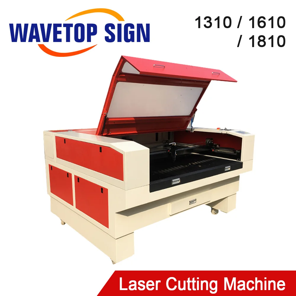 WaveTopSign Laser Engraving Cutting Machine 9060 1310 1610 1810 Laser power 80W 100W 130W Working Size 1600x1000mm 1800x1000mm