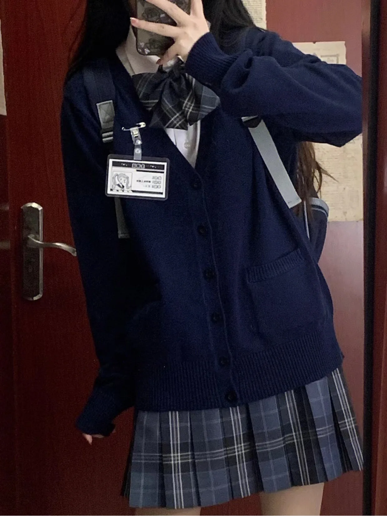 Maglione Lungo a Maglia Larga, Sottile, Primaverile e Autunnale, Nuovo Arrivo, Stile Giapponese, Cappotto Elegante per Donne con Scollo a V e Bottoni...