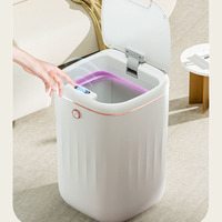 20L/22L Smart Trash Can Automatic Sensor Garbage Bin Kitchen Bathroom Touch Bucket Wastebasket Recycle Waste Bins Basket Toilet