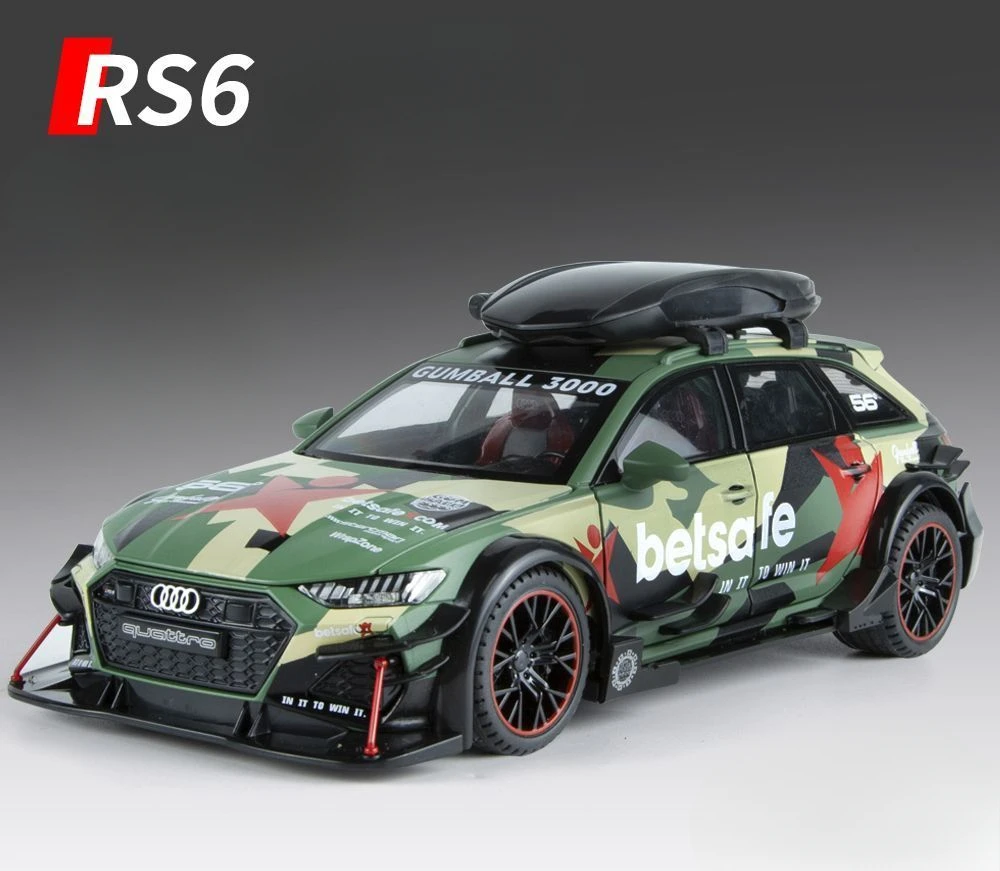 Audi RS61:24 Model DTM Modified Simulation Alloy Car Model Sports Car for Children Toy Boy