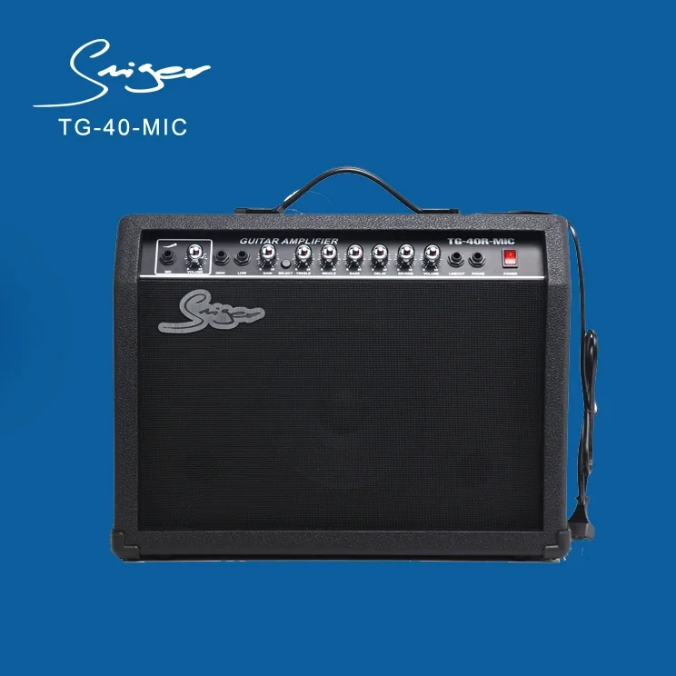 

Professional Guitar Amp Speaker Factory Price Custom Logo 40 Watt Lead Electric Guitar Amplifier