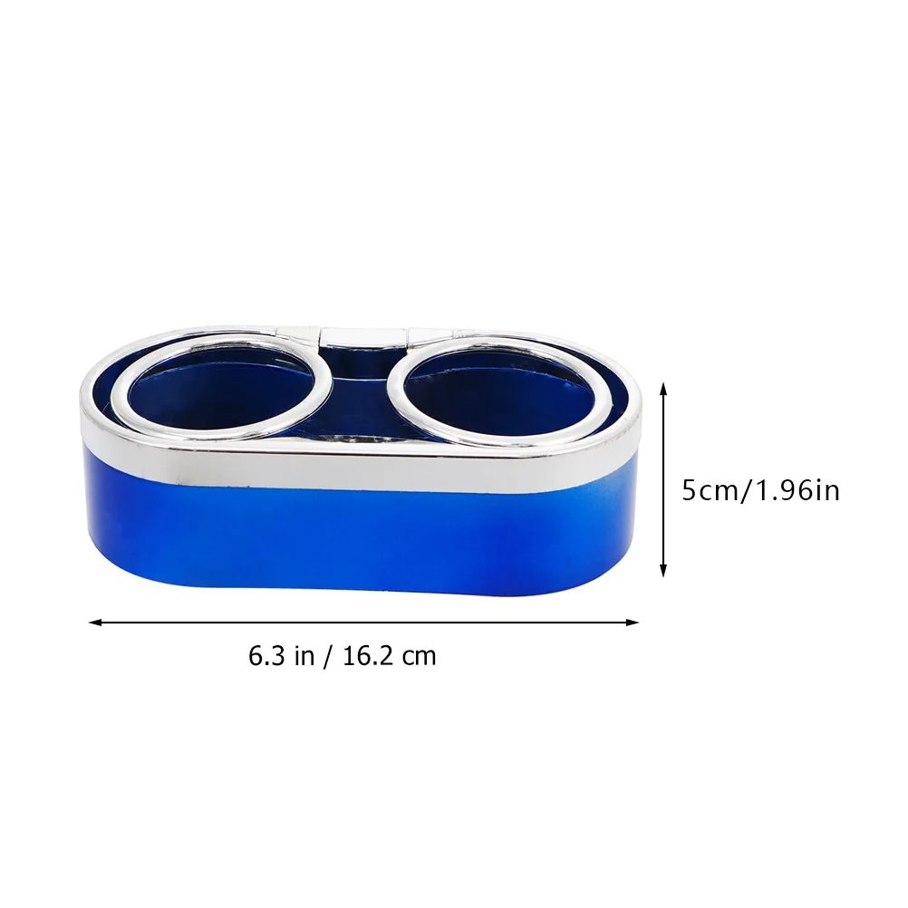 قطعتان من حامل أكواب الماء للسيارة - حامل مشروبات بقبضة قوية للمركبة، تخزين كوب مزدوج مضاد للانزلاق لملحقات السيارات وسيارات الدفع الرباعي