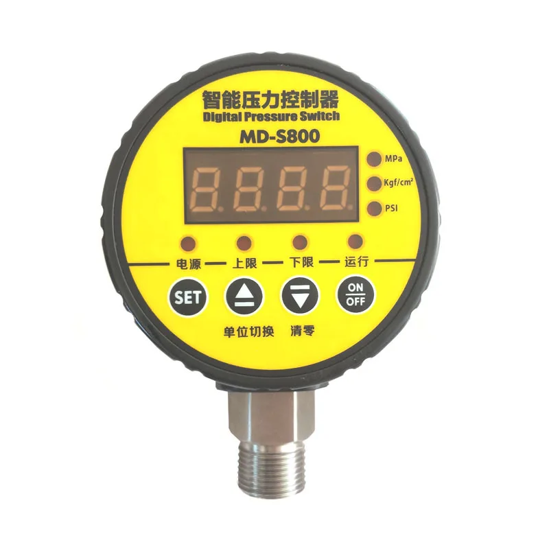 Digital pressure controller  pressure switch  vacuum table negative  MD-S800V AC220V  G1/2  M20X1.5  G1/4  M14X1.5