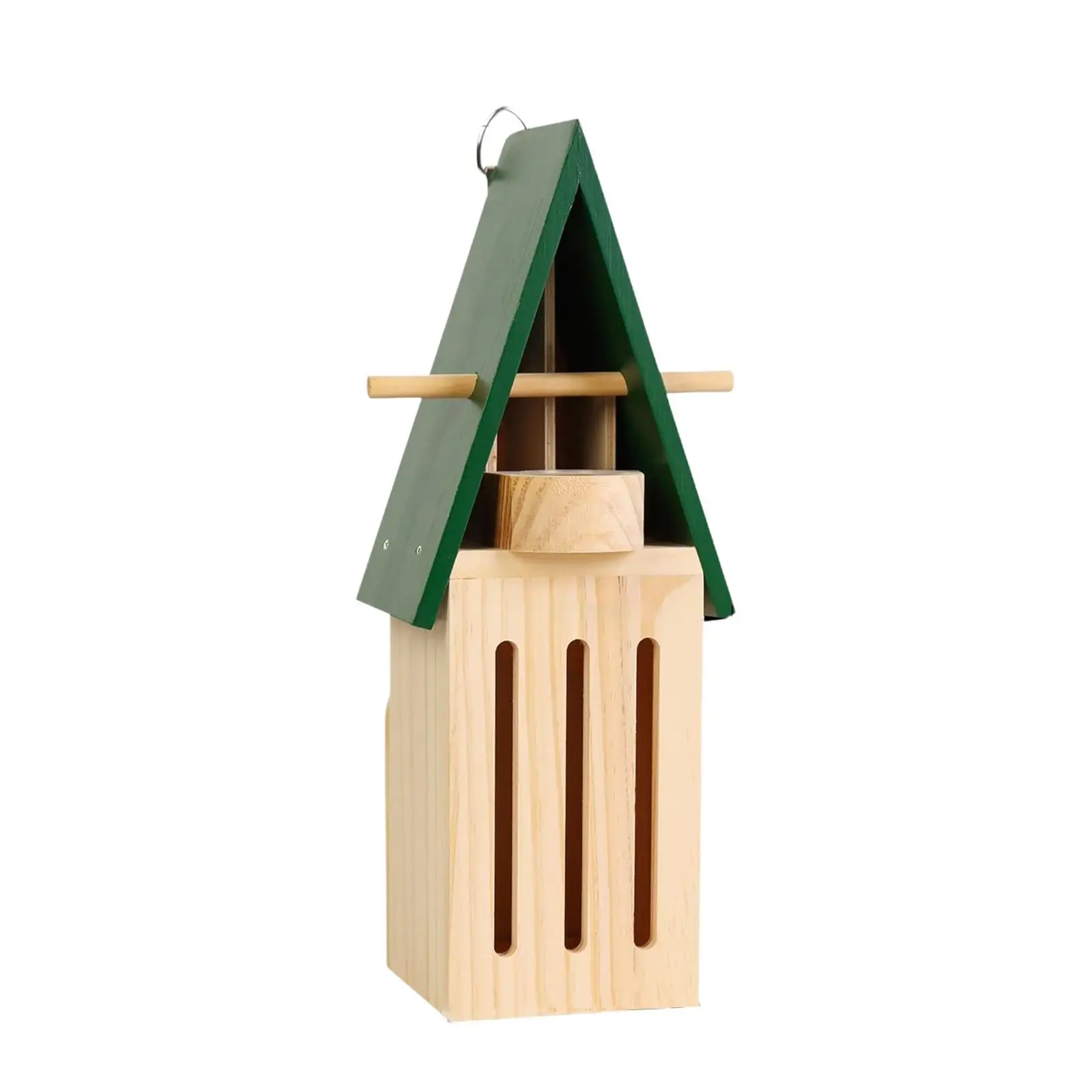 

Butterfly House with Feeder Wooden Butterfly Shelter Attracts Butterflies Garden Decoration