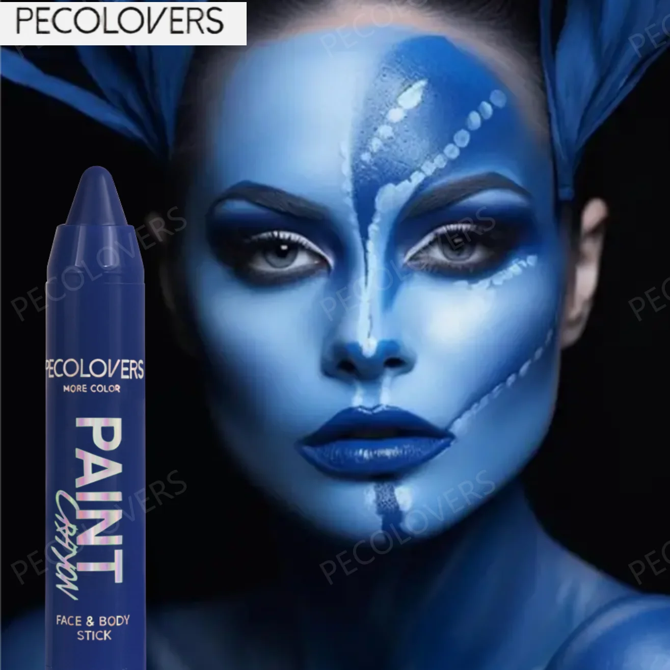 Party Painting Crayon,Smooth Application, Highpigment Makeup,Suitable for Halloween&Stage Makeup