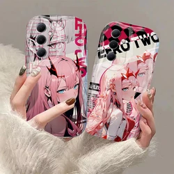 Anime Darling in the Franxx 3D Wave Case For Xiaomi Redmi 13C 12 12C 10C 9C A1 A2 K50 K40 Note 13 12 11 10 Pro Plus 4G 5G Cover