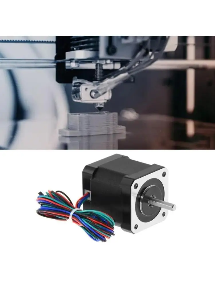 

652F 17HS19-2004S1 Nema 17 Шаговый двигатель 4-выводной 3D-принтер с ЧПУ Замена двигателя XYZ