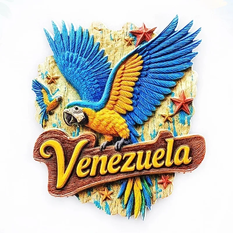 

Bolivarian Republic of Venezuela Fridge Magnets Birthday Gifts Home Decoration CaracasFridge Stickers
