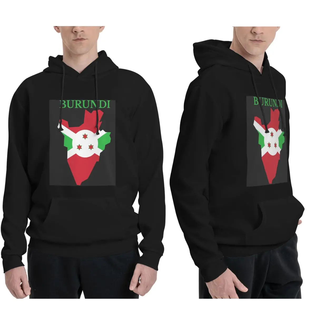 

Толстовки с флагом Бурунди, мужские и женские повседневные пуловеры, модная одежда с длинными рукавами, осень-зима
