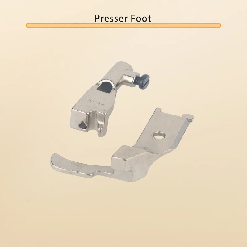 10795K / 10796K 3/16A Short Presser Foot For High Head Leather Sewing Machine