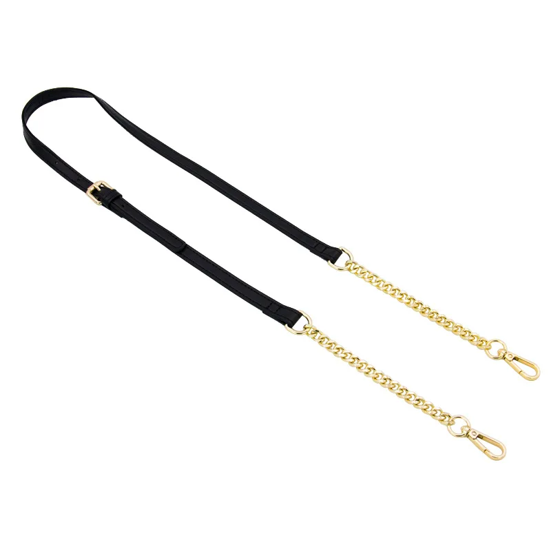 Women 1.5CM Wide Shoulder Bag Strap Chain Strap Crossbody Bag Handles Adjustable Replacement Strap for Bags Belts Correa Bolso