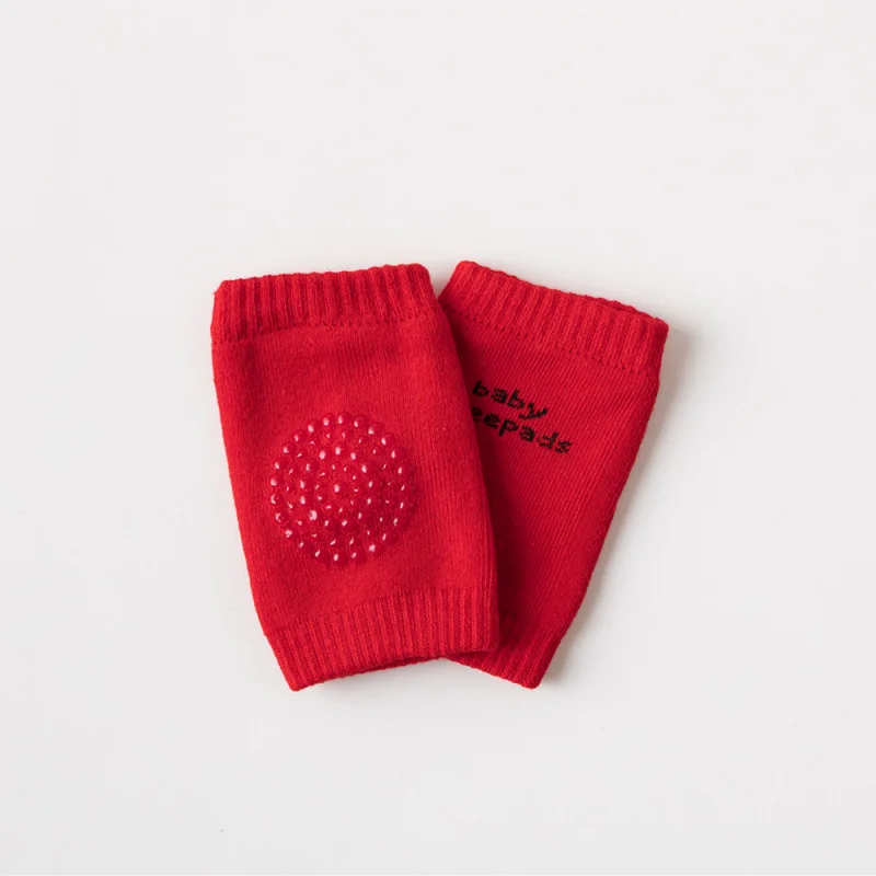 وسادات جورب ناعمة للركبة للأطفال من تيري - نمط صيفي، مثالية للرضع الزحف/المشي، حماية للساق صديقة للبشرة