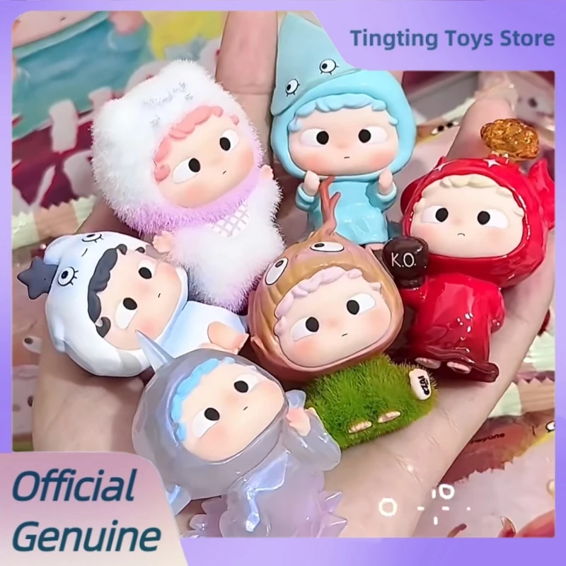 

Ozai Mini The Hooded Adventures Series Blind Box Mini Figurine Decoration Model Toys Ozai Anime Figure Doll Mystery Box Gifts