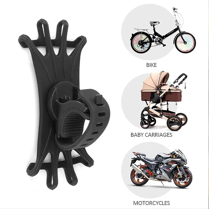 360° Removable Phone Holder Universal Phone Mount for Bicycle Motorcycle Scooter Phone Mount for 4\