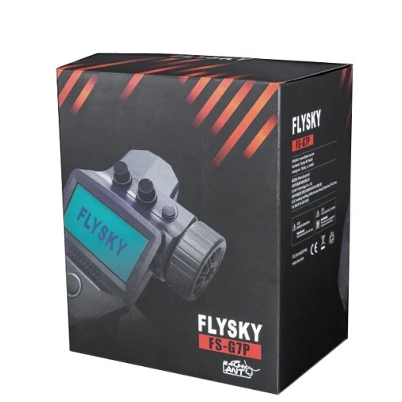 

FLYSKY FS-G7P 2.4G 7CH ANT Protocol Radio Transmitter PWM PPM I-BUS SBUS Output with FS-R7P RC Receiver for RC Car Boat