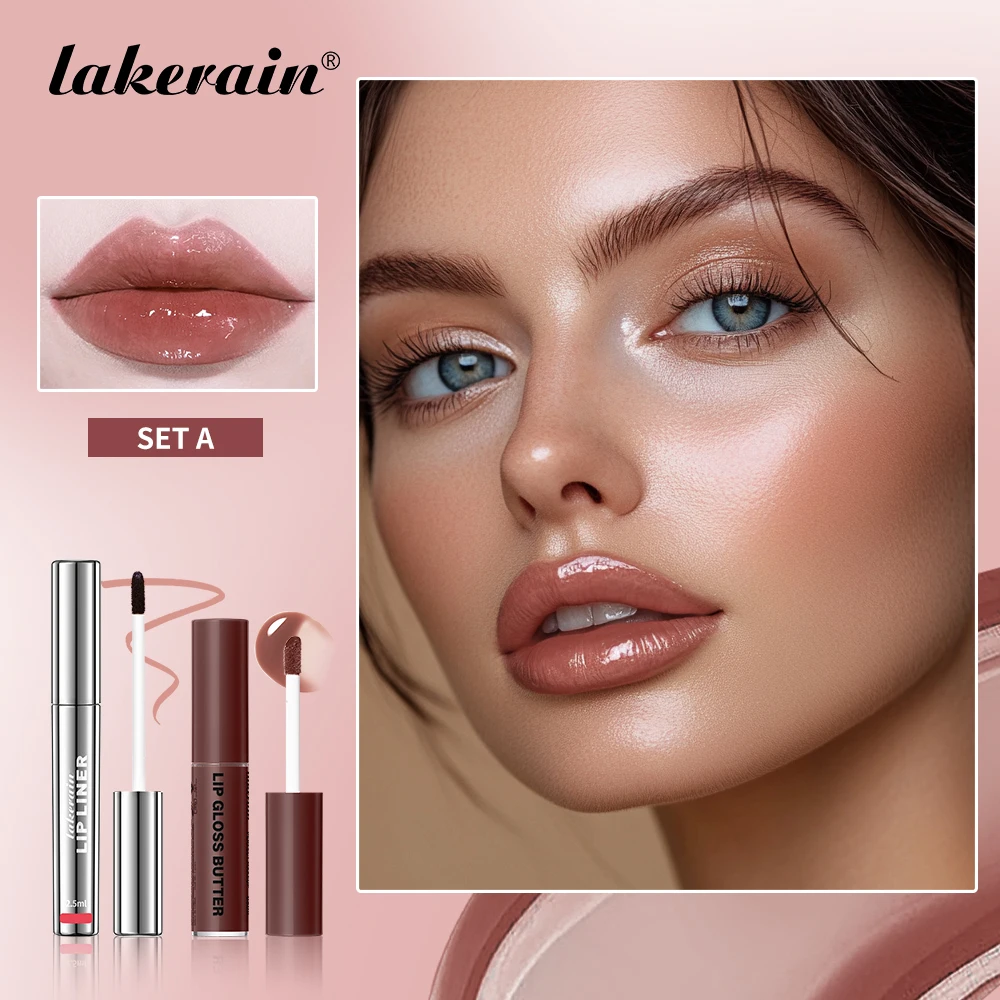 Highly Pigmented Lip Liner And Butter Non-stick Cup Lip Gloss Tattoo Matte Lip Liner Lasting Lip Stain Waterproof Lip Gloss