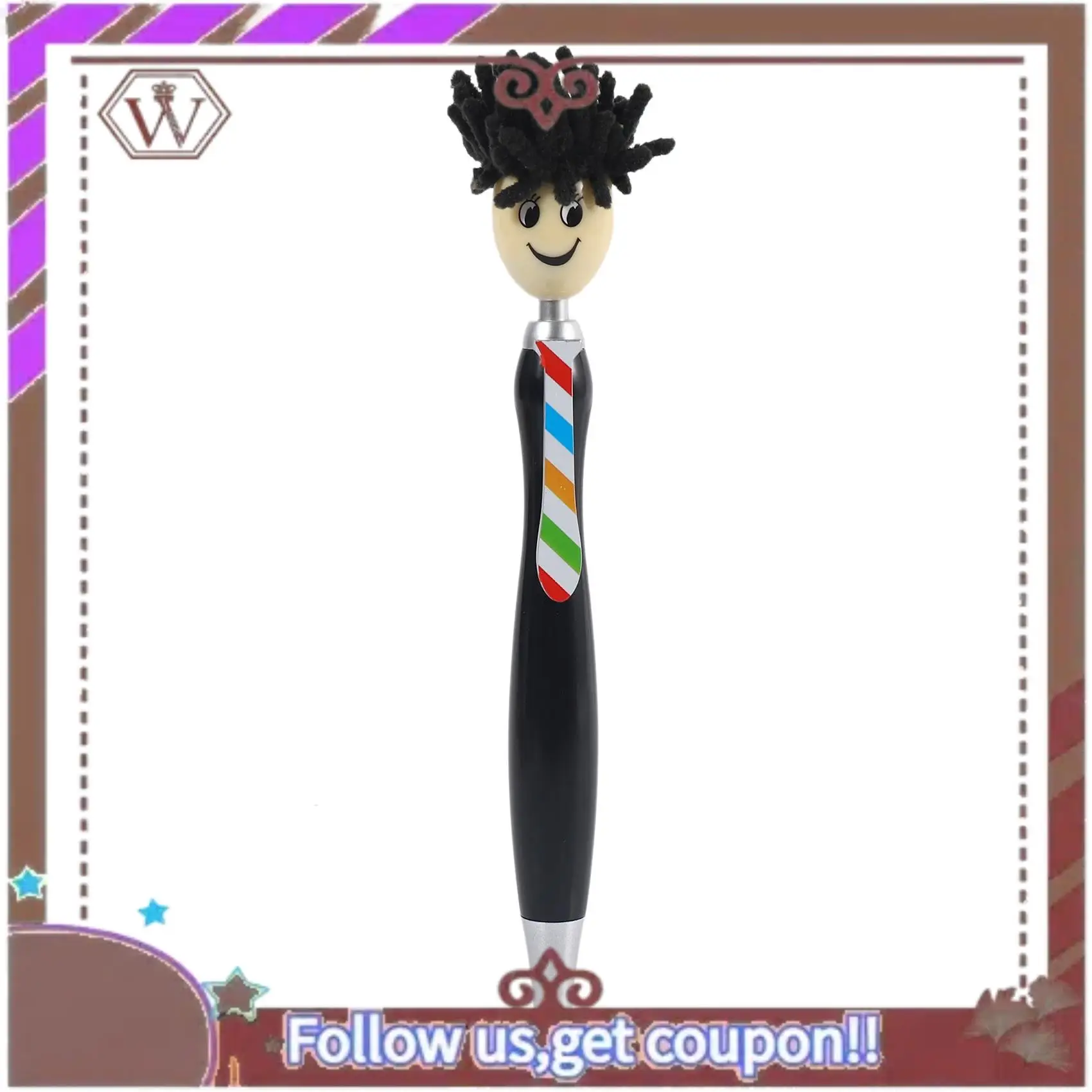 ABBG-10 Pieces Mop Topper Pens Screen Cleaner Stylus Pens 3-In-1 Stylus Pen Duster For Kids And Adults