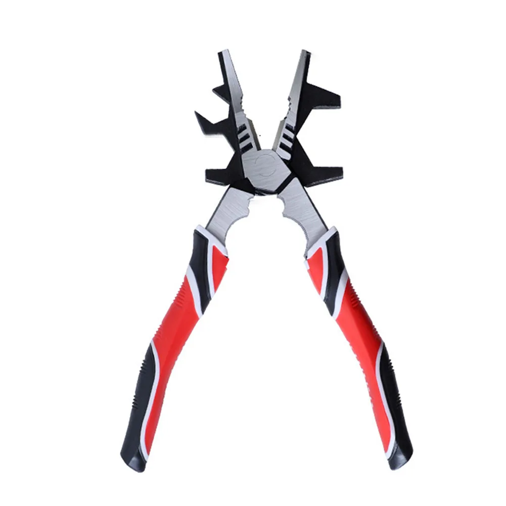 

Multipurpose MIG Welding Pliers Flat Mouth Pincers Spring Loaded Installation Removing Wire Cutting Welding Accessories