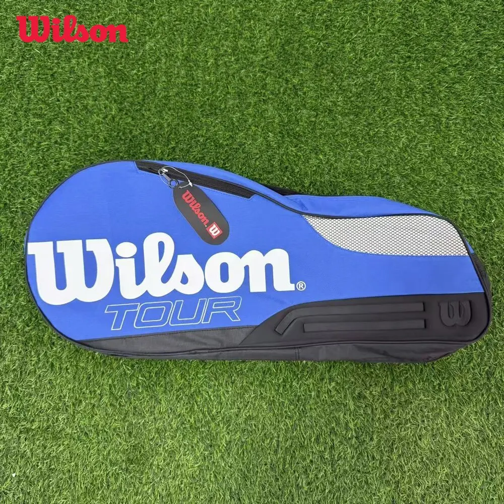 Wilson Large Capacity Outdoor Waterproof Badminton Tennis Racket Bag Golf Bag  Put Sneakers Sports Equipment Shoulder Sports Bag
