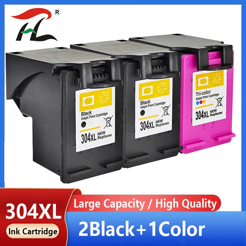 Remanufactured Ink Cartridge 304XL Replacement For HP304 HP 304 XL Deskjet Envy 2630 2632 5010 5030 5020 5032 3720 3730 Printer