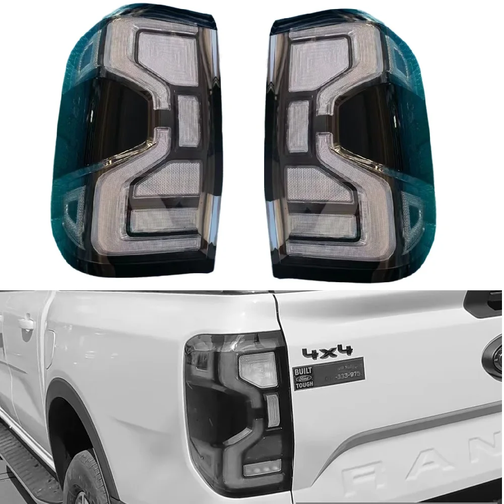 2023 Ranger Led Tail Lamps Lights Fit For Ranger T9 Xl XLt Wildtrack Lariat Limited 2022 2023 2024  Rear Lights Lamp Assembly