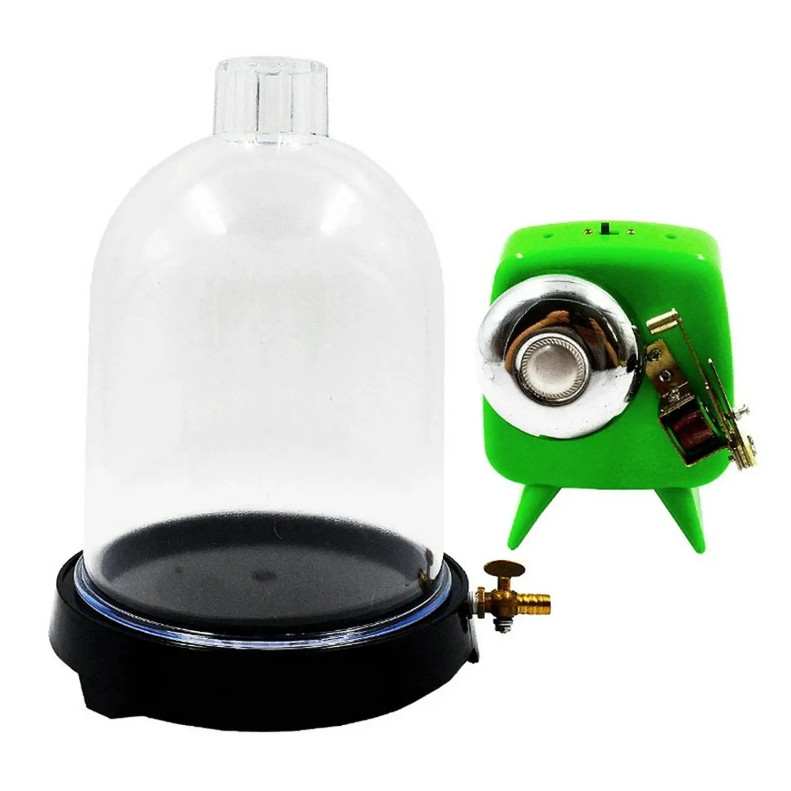 Sound Physics Demonstration Clear Lab Vacuum Hood Scientific Experimental